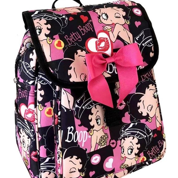 Betty Boop - Women's Microfiber Large Backpack